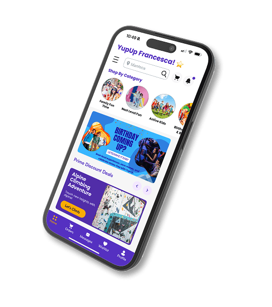 Phone app screen